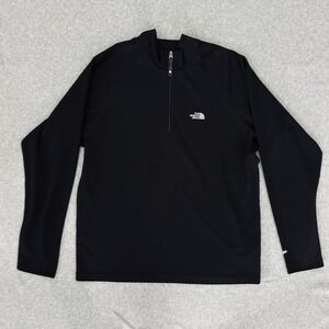North Face Pullover Shirt Mens Large Flight Series VaporWick 1/2 Zip Outdoor